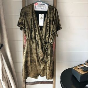 Zara gold metallic mini